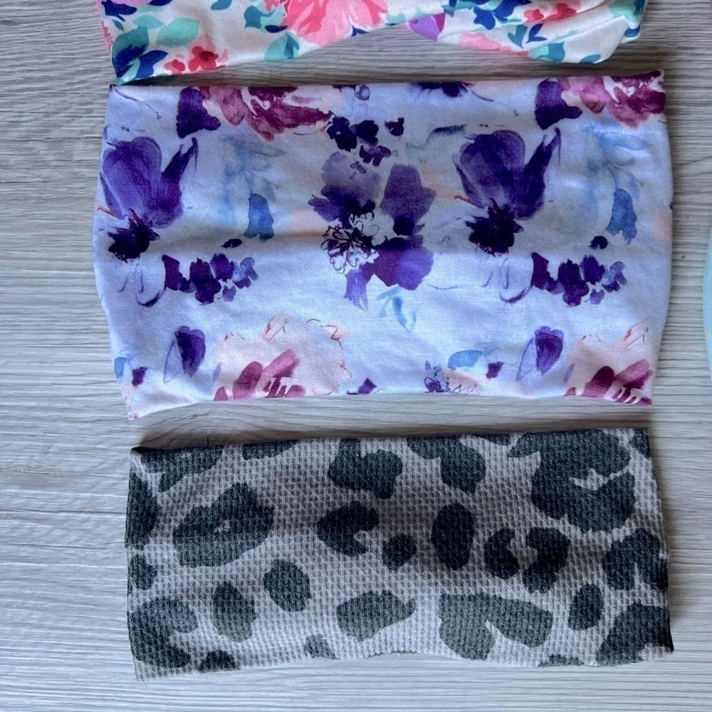 FALL headbands 8 prints and floral EUC